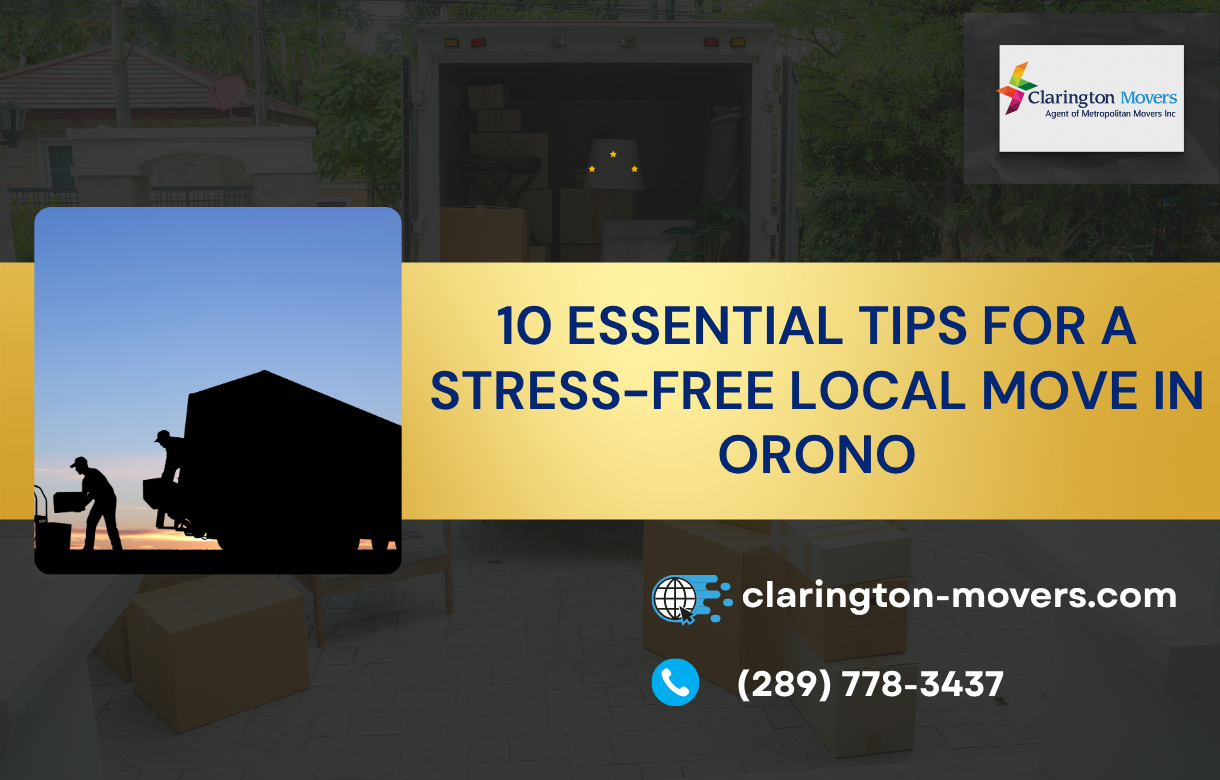 10 Essential Tips for a Stress-Free Local Move in Orono