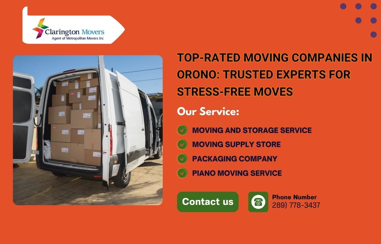Top-rated moving companies in Orono trusted experts for stress-free moves