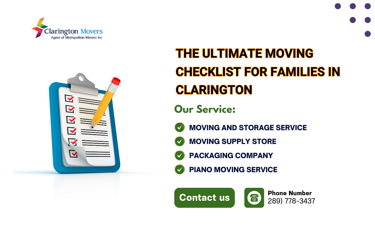 The Ultimate Moving Checklist for Families in Clarington