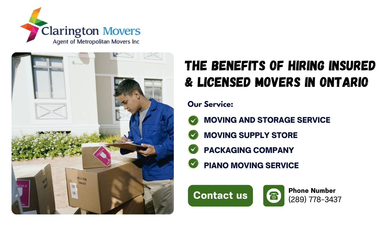 The Benefits of Hiring Insured & Licensed Movers