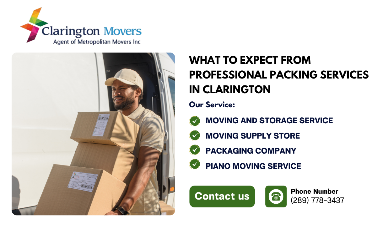 What to Expect from Professional Packing Services in Clarington
