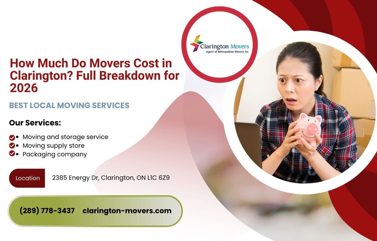 Movers Cost in Clarington