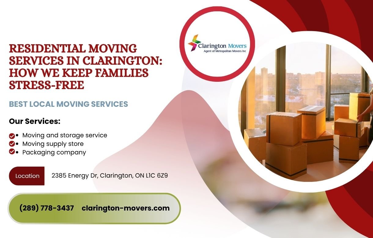 Residential Moving Services in Clarington