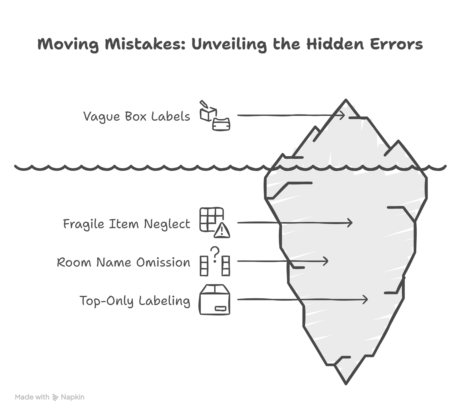 Common Mistakes You Make When You Label Moving Boxes