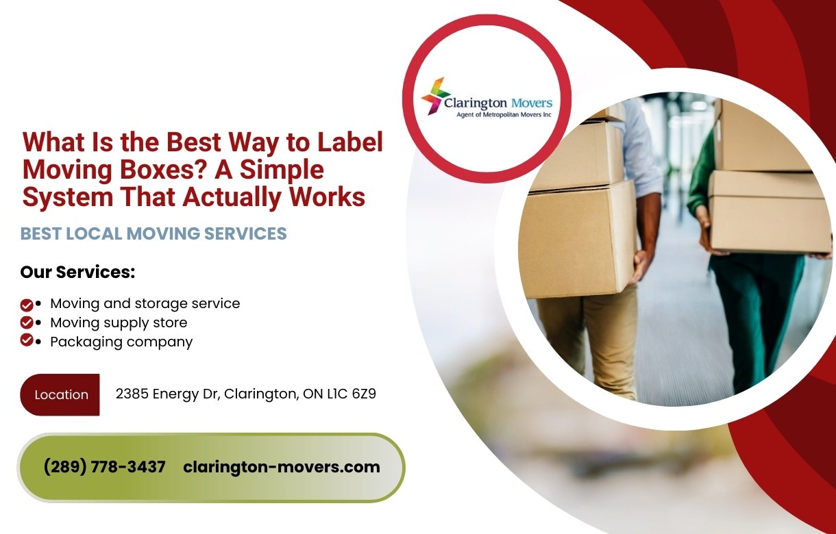 What Is the Best Way to Label Moving Boxes