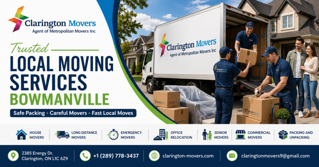 Trusted Local Moving Services Bowmanville | Stress-Free Move