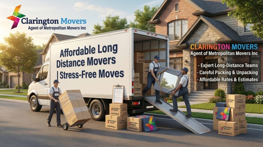 Affordable Long Distance Movers Courtice | Stress-Free Moves