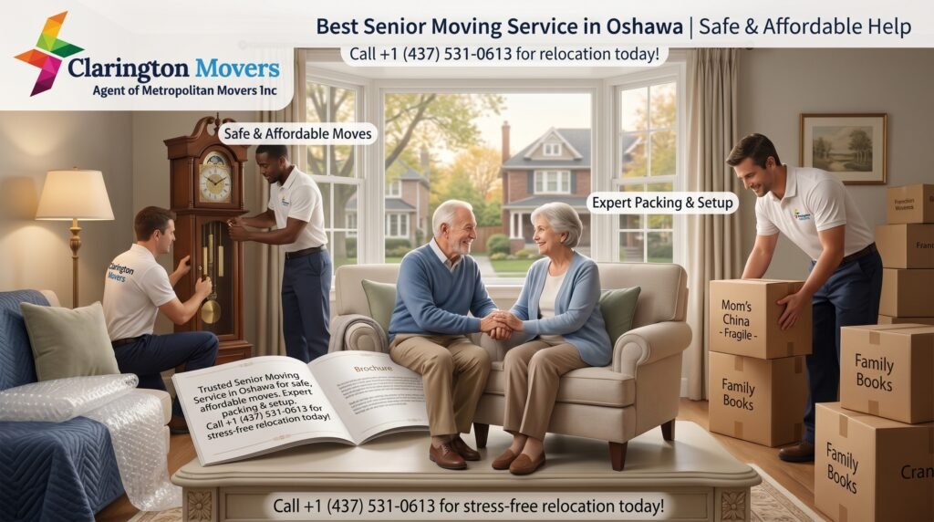 Best Senior Moving Service in Oshawa | Safe & Affordable Help