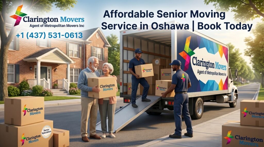 Affordable Senior Moving Service in Oshawa | Book Today