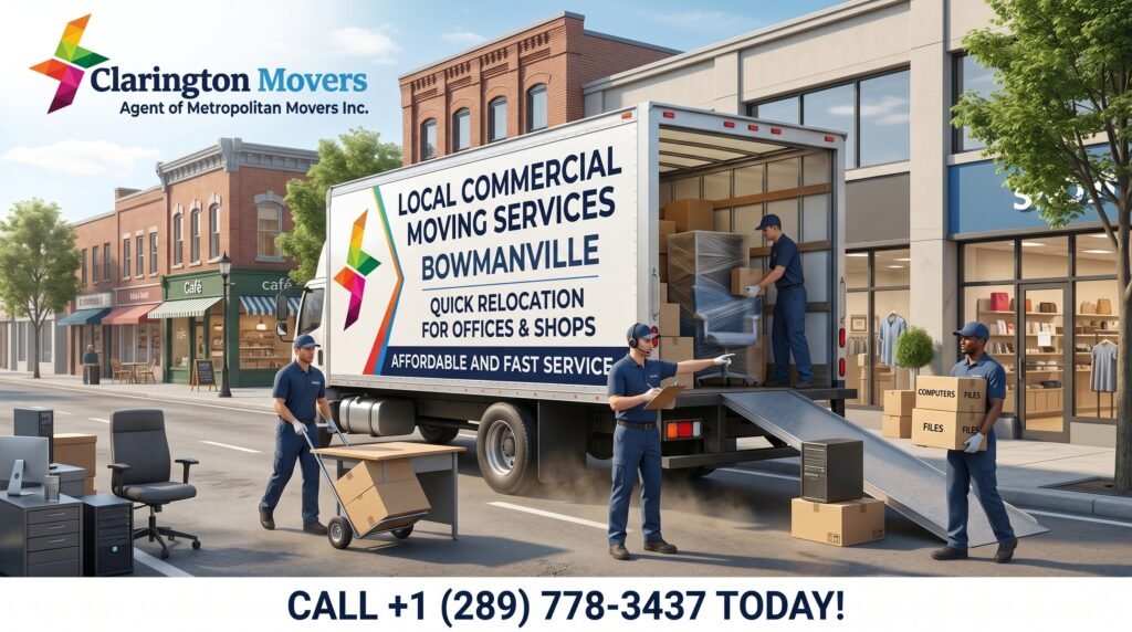 Local Commercial Moving Services Bowmanville | Quick Relocation