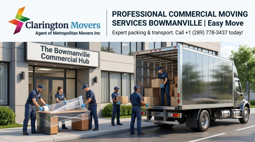 Professional Commercial Moving Services Bowmanville | Easy Move