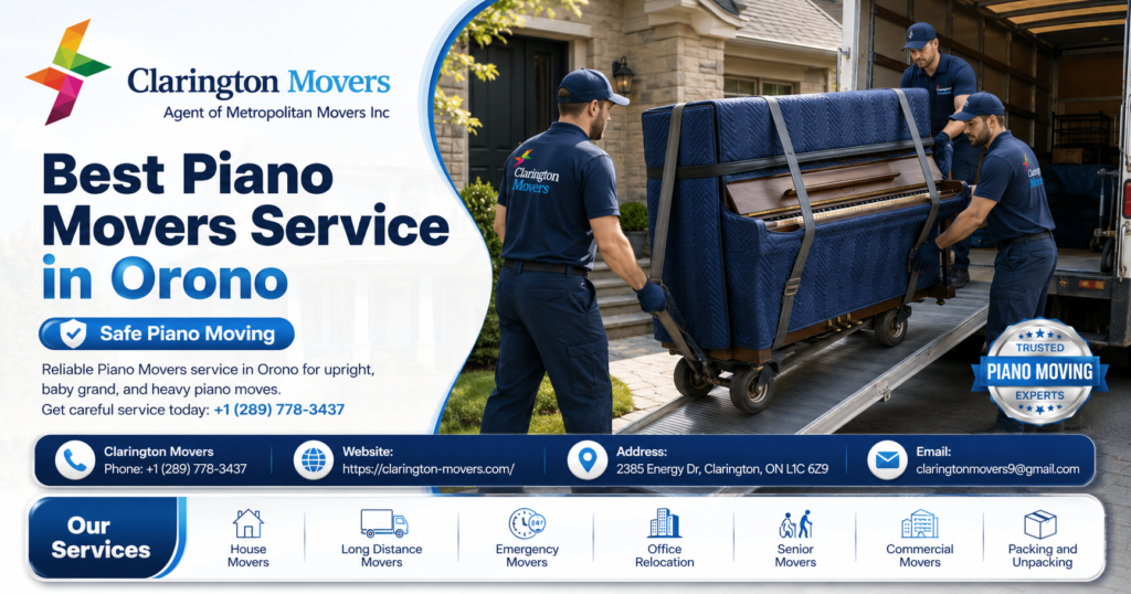 Best Piano Movers Service in Orono | Safe Piano Moving
